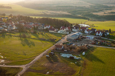 Playground in the district Gossel in Geratal in the state Thuringia, Germany