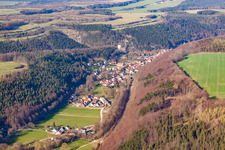 From the southwest in the district Liebenstein in Geratal in the state Thuringia, Germany
