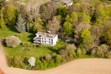 Rittnerthaus of the Bratzler family, Jean-Ritzert-Straße 2 in the district Durlach in Karlsruhe in the state Baden-Wuerttemberg, Germany