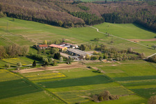 Berghausen Riding Center in the district Wöschbach in Pfinztal in the state Baden-Wuerttemberg, Germany