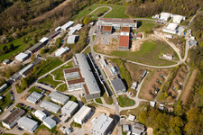 Pfinztal, Fraunhofer Institute for Chemical Technology (ICT) in the district Grötzingen in Karlsruhe in the state Baden-Wuerttemberg, Germany out of the air
