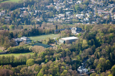 Schöneck Sports School behind the Turmberg in the district Durlach in Karlsruhe in the state Baden-Wuerttemberg, Germany