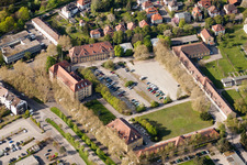 Funkterstr in the district Durlach in Karlsruhe in the state Baden-Wuerttemberg, Germany