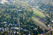 Turmberg cable car in the district Durlach in Karlsruhe in the state Baden-Wuerttemberg, Germany