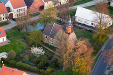 Church building in the village of in Niederer Flaeming in the state Brandenburg, Germany