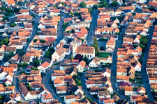 Church building in the village of in Neuburg am Rhein in the state Rhineland-Palatinate, Germany