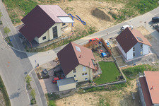 Aerial photograpy of On the high trail in Kandel in the state Rhineland-Palatinate, Germany