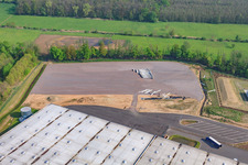 New STS Group logistics center in the Horst industrial park in the district Minderslachen in Kandel in the state Rhineland-Palatinate, Germany