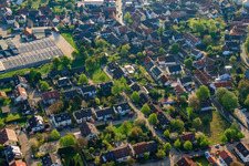 Stutenpferchstr in the district Stupferich in Karlsruhe in the state Baden-Wuerttemberg, Germany out of the air