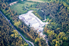 Building and production halls on the premises of Kalksandsteinwerk Bienwald Schencking GmbH & Co. KG in Woerth am Rhein in the state Rhineland-Palatinate