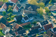 Aerial photograpy of Local administration Stupferich in the district Stupferich in Karlsruhe in the state Baden-Wuerttemberg, Germany
