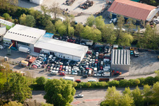 Auto Becker in the district Kleinsteinbach in Pfinztal in the state Baden-Wuerttemberg, Germany