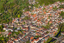Main Street in the district Söllingen in Pfinztal in the state Baden-Wuerttemberg, Germany