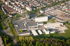 Aerial photograpy of Individual Solutions in Ettlingen in the state Baden-Wuerttemberg, Germany
