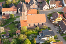 Church building of St. George in the village of in Voelkersbach in the state Baden-Wurttemberg, Germany