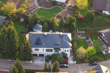 Schauinslandstraße in the district Völkersbach in Malsch in the state Baden-Wuerttemberg, Germany out of the air