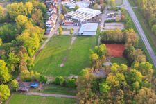 Sports facilities of FSV 1976 Berg/Pfalz eV in Berg in the state Rhineland-Palatinate, Germany