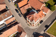 To the corner in the district Wollmesheim in Landau in der Pfalz in the state Rhineland-Palatinate, Germany