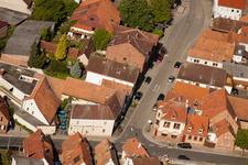 Aerial photograpy of To the corner in the district Wollmesheim in Landau in der Pfalz in the state Rhineland-Palatinate, Germany