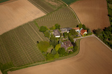 Aerial view of Smallpox set in Landau in der Pfalz in the state Rhineland-Palatinate, Germany