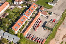 Depot of the Municipal Transport Company VRN in Landau in der Pfalz in the state Rhineland-Palatinate, Germany