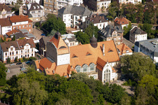 Art Nouveau Festival Hall in Landau in der Pfalz in the state Rhineland-Palatinate, Germany