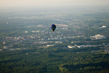 Rüppurr, Balloon in the district Durlach in Karlsruhe in the state Baden-Wuerttemberg, Germany