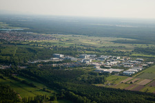 Industrial park in the district Rot in St. Leon-Rot in the state Baden-Wuerttemberg, Germany