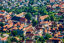 Center in Rheinzabern in the state Rhineland-Palatinate, Germany
