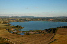 Lake Montepulciano in Gioiella in the state Umbria, Italy