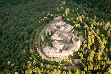 Castle complex of Castello di Gargonza in the district Gargonza in Monte San Savino in the state Arezzo, Italy