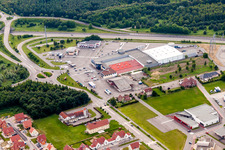 Store of the Supermarket Super U Seltz in Seltz in Grand Est, France