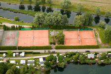 Camping Les Peupliers, Tennis in Beinheim in the state Bas-Rhin, France