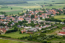 Two Church buildings in the village of in Stattmatten in Grand Est, France