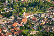 Catholic Church building in the village of in Kilstett in Grand Est, France