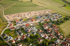 Ulmenweg new development area in the district Legelshurst in Willstätt in the state Baden-Wuerttemberg, Germany