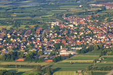 Hohenrainweg in the district Urloffen in Appenweier in the state Baden-Wuerttemberg, Germany