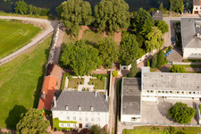 Rettel in the state Moselle, France seen from above