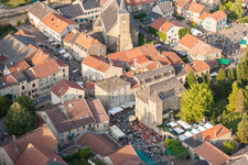 Medieval market at Rodemack in Grand Est, France