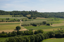 Château Mensberg in Manderen in the state Moselle, France