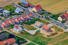 Aerial photograpy of In Altfeld in the district Hardtwald in Neupotz in the state Rhineland-Palatinate, Germany