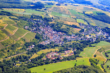 View of the town from the west in Bockenau in the state Rhineland-Palatinate, Germany