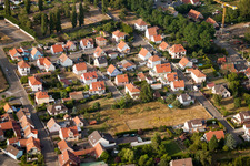 Drone recording of Bischwiller in the state Bas-Rhin, France