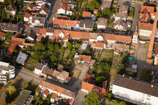 Drone image of Bischwiller in the state Bas-Rhin, France
