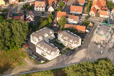 Residential area of the multi-family house settlement inpasse of Mirabelles in Oberhoffen-sur-Moder in Grand Est, France