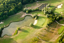 Golf Club Soufflenheim Baden-Baden in Soufflenheim in the state Bas-Rhin, France from the plane