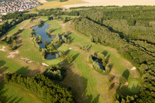 Golf Club Soufflenheim Baden-Baden in Soufflenheim in the state Bas-Rhin, France seen from a drone