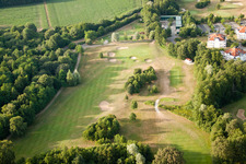 Golf Club Soufflenheim Baden-Baden in Soufflenheim in the state Bas-Rhin, France from above