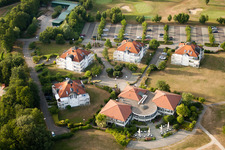 Bird's eye view of Golf Club Soufflenheim Baden-Baden in Soufflenheim in the state Bas-Rhin, France