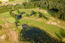 Golf Club Soufflenheim Baden-Baden in Soufflenheim in the state Bas-Rhin, France from a drone